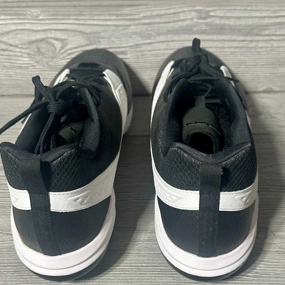 Adidas Icon 8 Baseball Cleats Black White Silver IG7098 Mens‎ 17 New